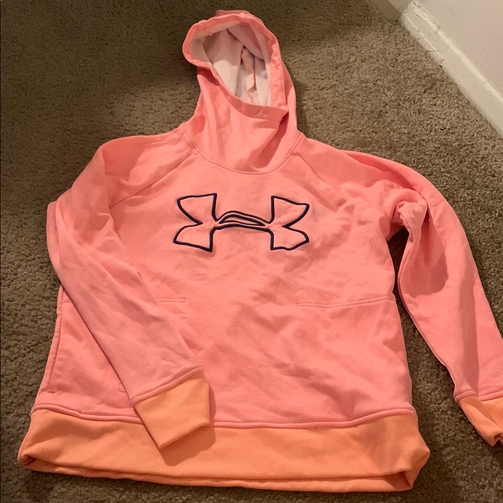 Under Armour Coral Pink Hoodie